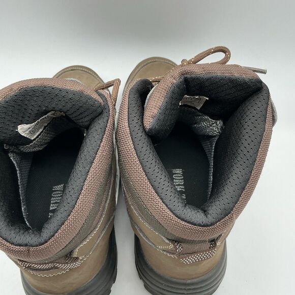 Work Zone Waterproof Steel Toe Work Boots Brown Men’s Size 12 ASTM F2413-11